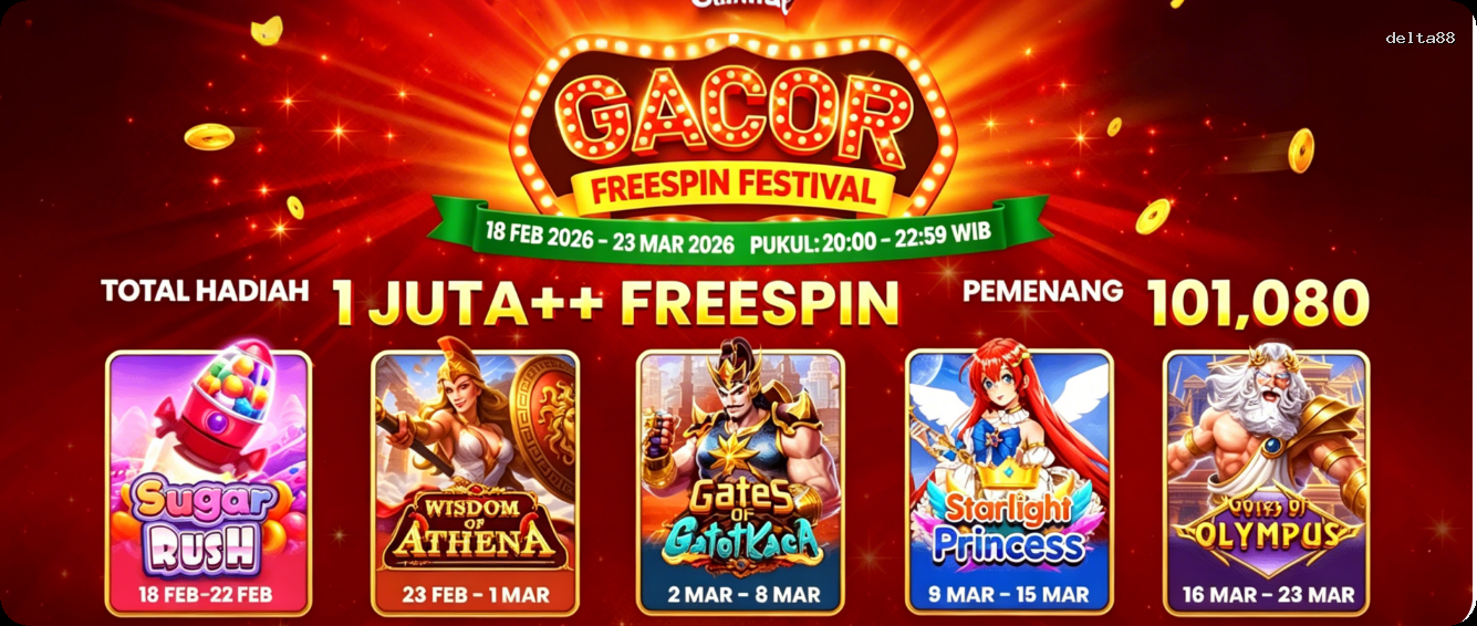 Login delta88 Sekarang Bonus Melimpah
